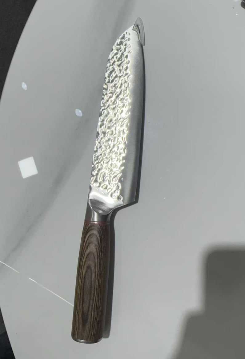 Carbon Savage™ Hand-Forged Chef Knife